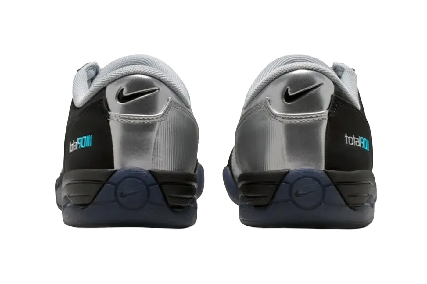 Nike Total 90 Black Gamma Blue Metallic Silver IQ7631-001 Official Images