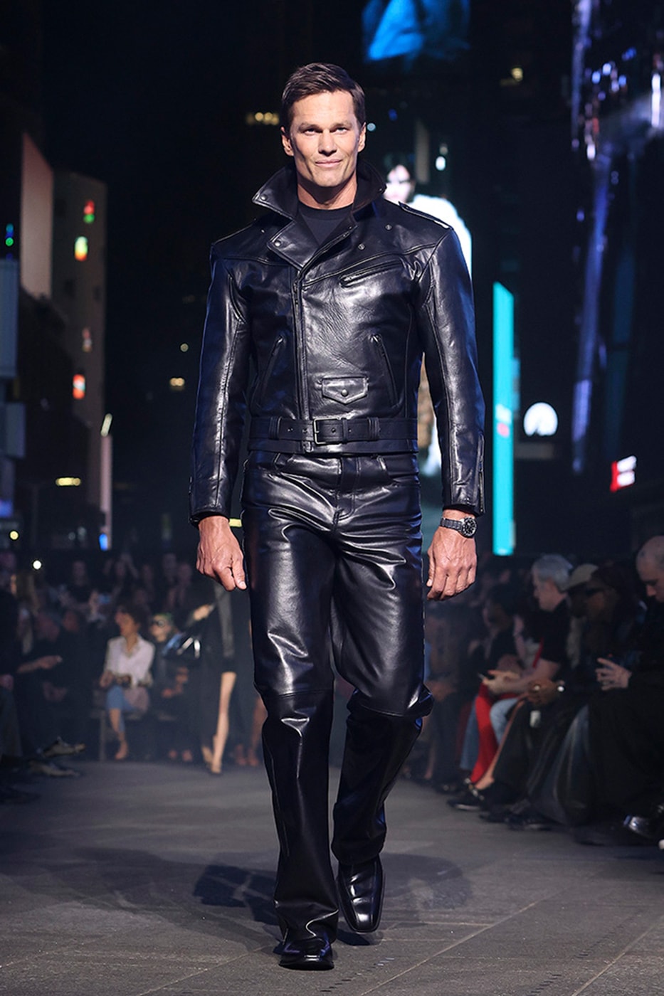 Demna Takes Over Times Square With the Debut of "GucciCore" for Cruise 2027 mariah carey shawn mendes tom brady kim kardashian paris hilton