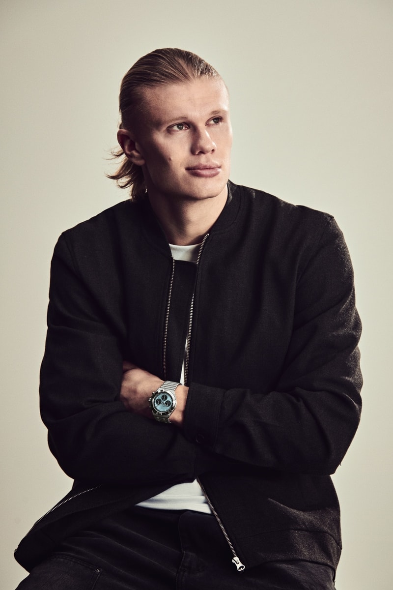 Erling Haaland Breitling Chronomat Collection Interview