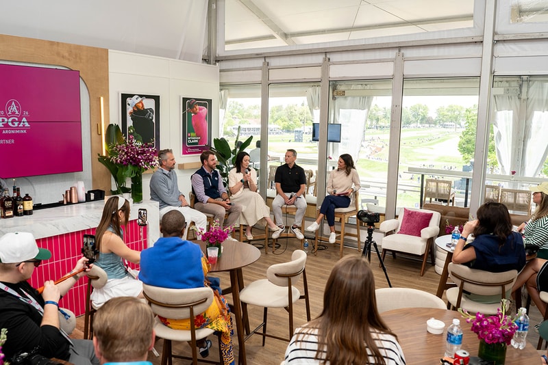 t mobile pga championship club magenta fan experience tournament recap activation brand athlete philadelphia