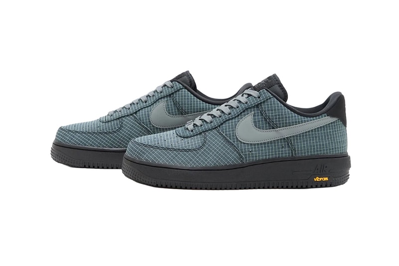 Vibram Nike Air Force 1 Low  Barely Grey/City Grey/Bomber Grey/Speed Yellow IH1943-002 Official Imges