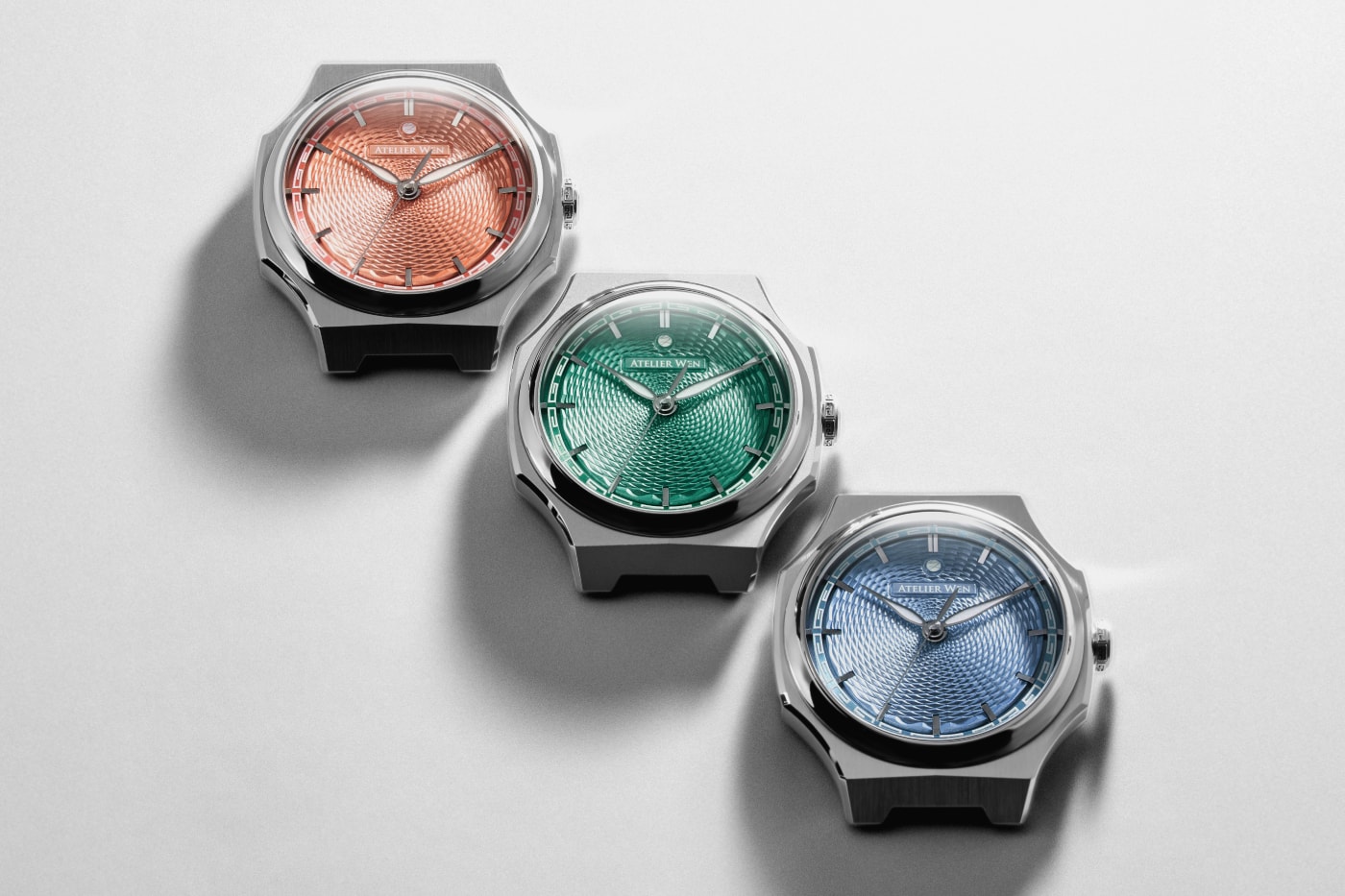 Atelier Wen Perception V3 筠 Yún (Bamboo Green)  缥 Piāo (Ice-Blue)  霞 Xiá (Salmon) Release Info