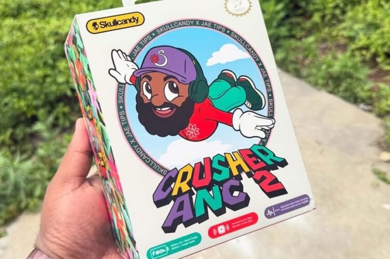 '90s Nostalgia Meets Modern Audio: Jae Tips Unveils His Skullcandy Crusher ANC 2 Collaboration
