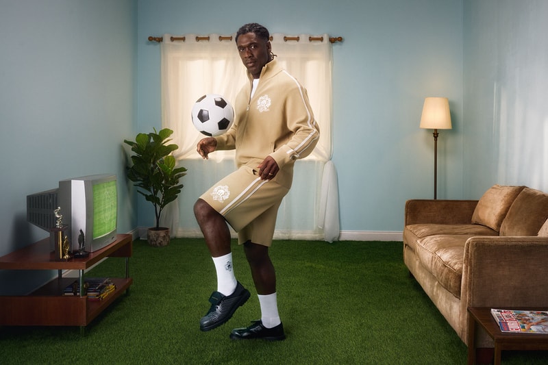 xavi simons clarence seedorf match day filling pieces just eat tracksuit fashion football champions league uefa final rituals athlete fans tottenham midfielder interview 