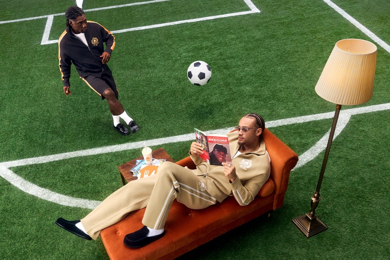 xavi simons clarence seedorf match day filling pieces just eat tracksuit fashion football champions league uefa final rituals athlete fans tottenham midfielder interview 