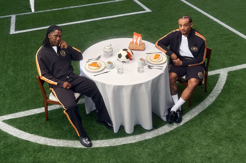 xavi simons clarence seedorf match day filling pieces just eat tracksuit fashion football champions league uefa final rituals athlete fans tottenham midfielder interview 