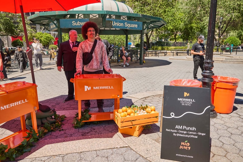 Merrell Turned Union Square Into a New Kind of Outdoor Space