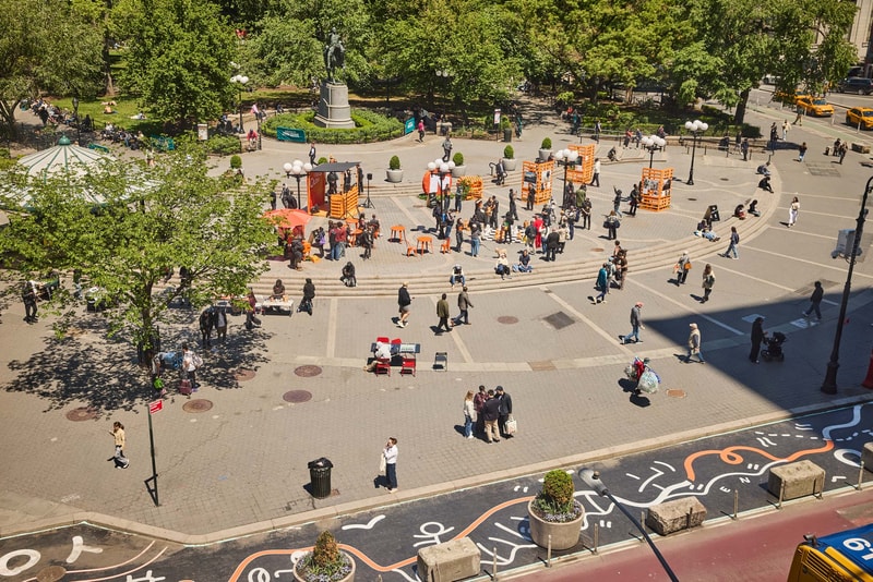 Merrell Turned Union Square Into a New Kind of Outdoor Space