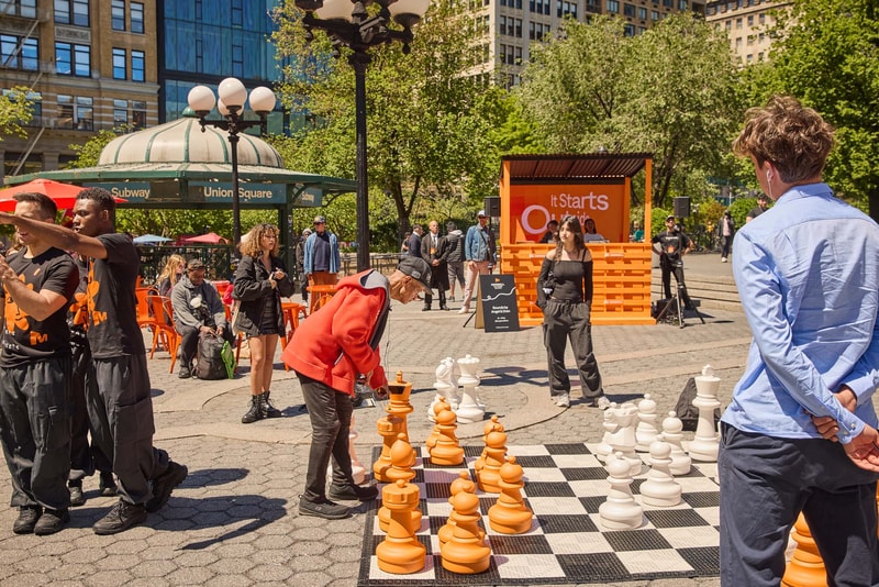 Merrell Turned Union Square Into a New Kind of Outdoor Space