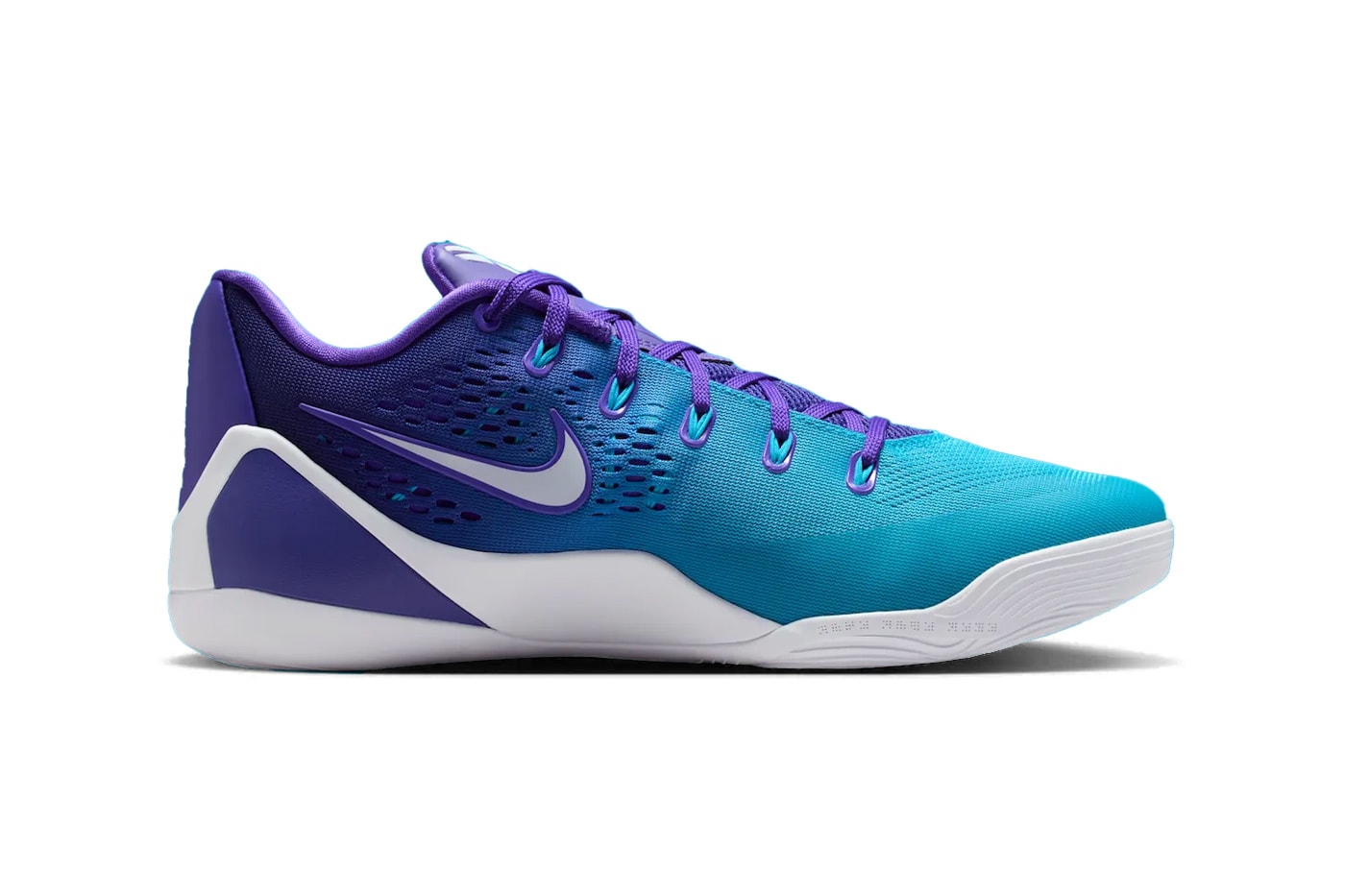 Nike Kobe 9 Elite Low EM Protro "Draft Day" Fierce Purple/Blue Lagoon-White IM6119-500