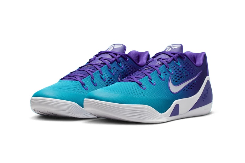 Nike Kobe 9 Elite Low EM Protro "Draft Day" Fierce Purple/Blue Lagoon-White IM6119-500