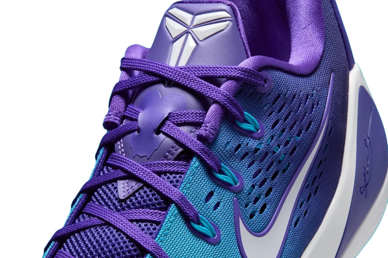 Nike Kobe 9 Elite Low EM Protro "Draft Day" Fierce Purple/Blue Lagoon-White IM6119-500