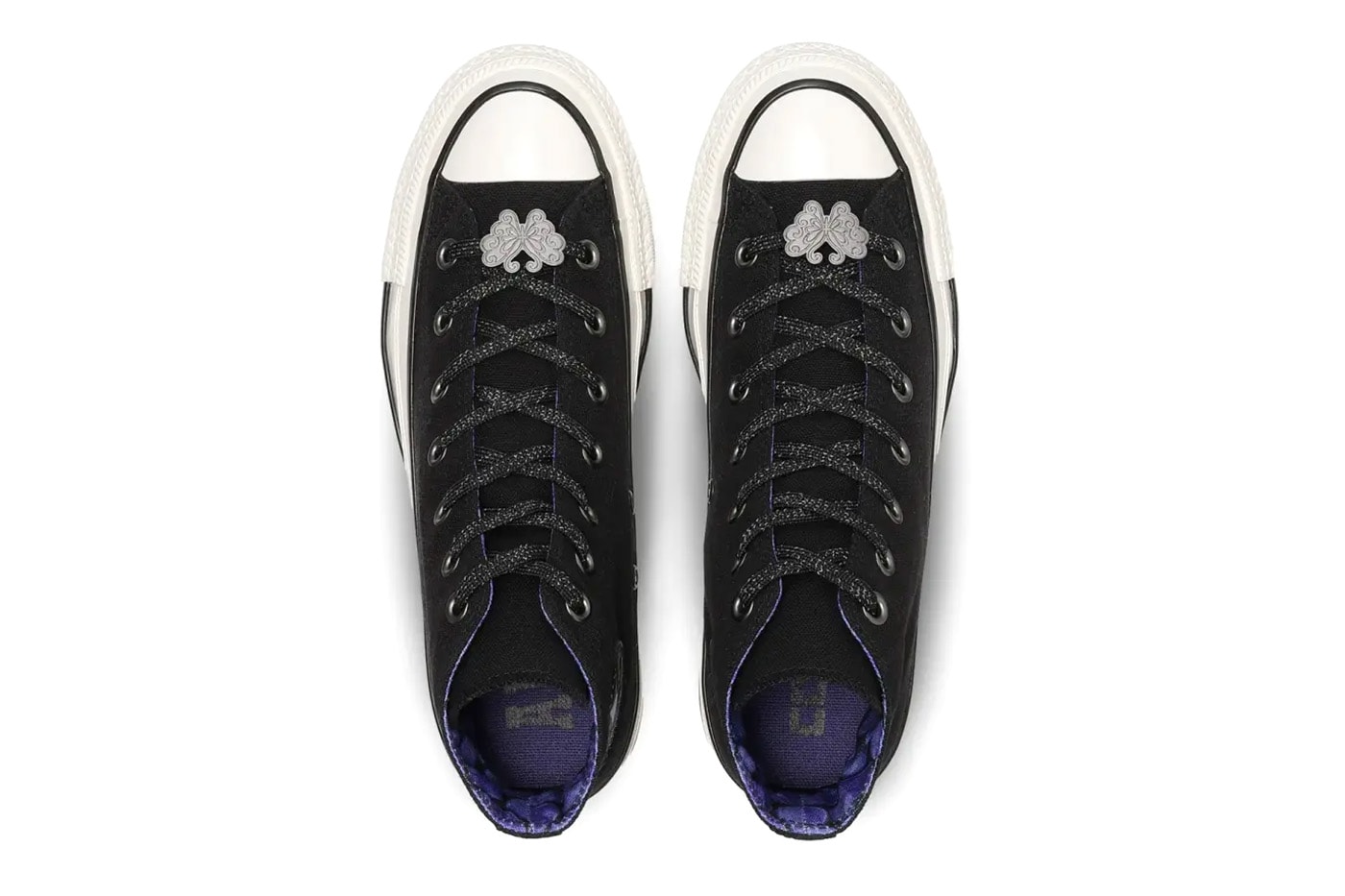 Anna Sui Converse All Star Aged Hi Black/Purple 31318040 Release Info