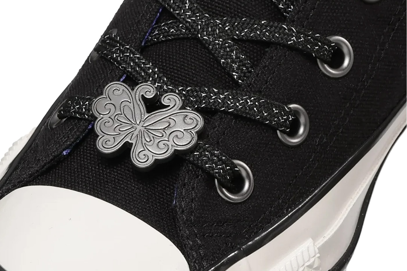 Anna Sui Converse All Star Aged Hi Black/Purple 31318040 Release Info