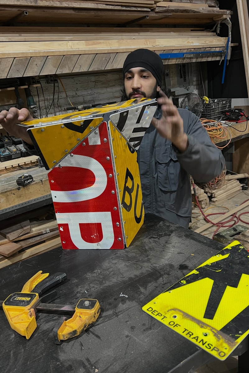 Heron Preston L.E.D. Studio x Rishi Assar Furniture