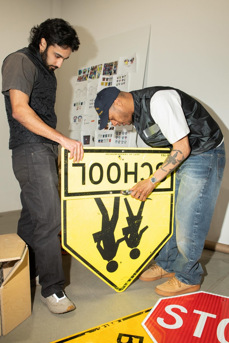 Heron Preston L.E.D. Studio x Rishi Assar Furniture