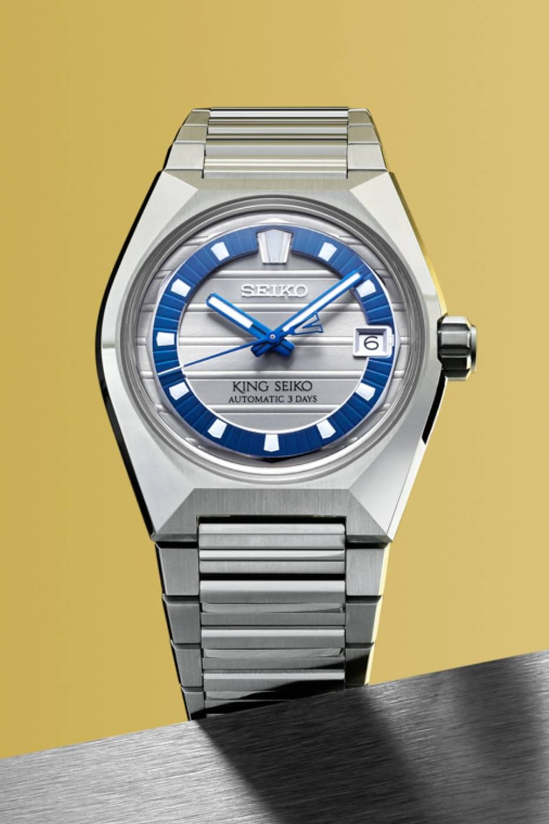 King Seiko 145th Anniversary Vanac Limited Edition Silver-white and Blue Dial HKF004 Release Info 