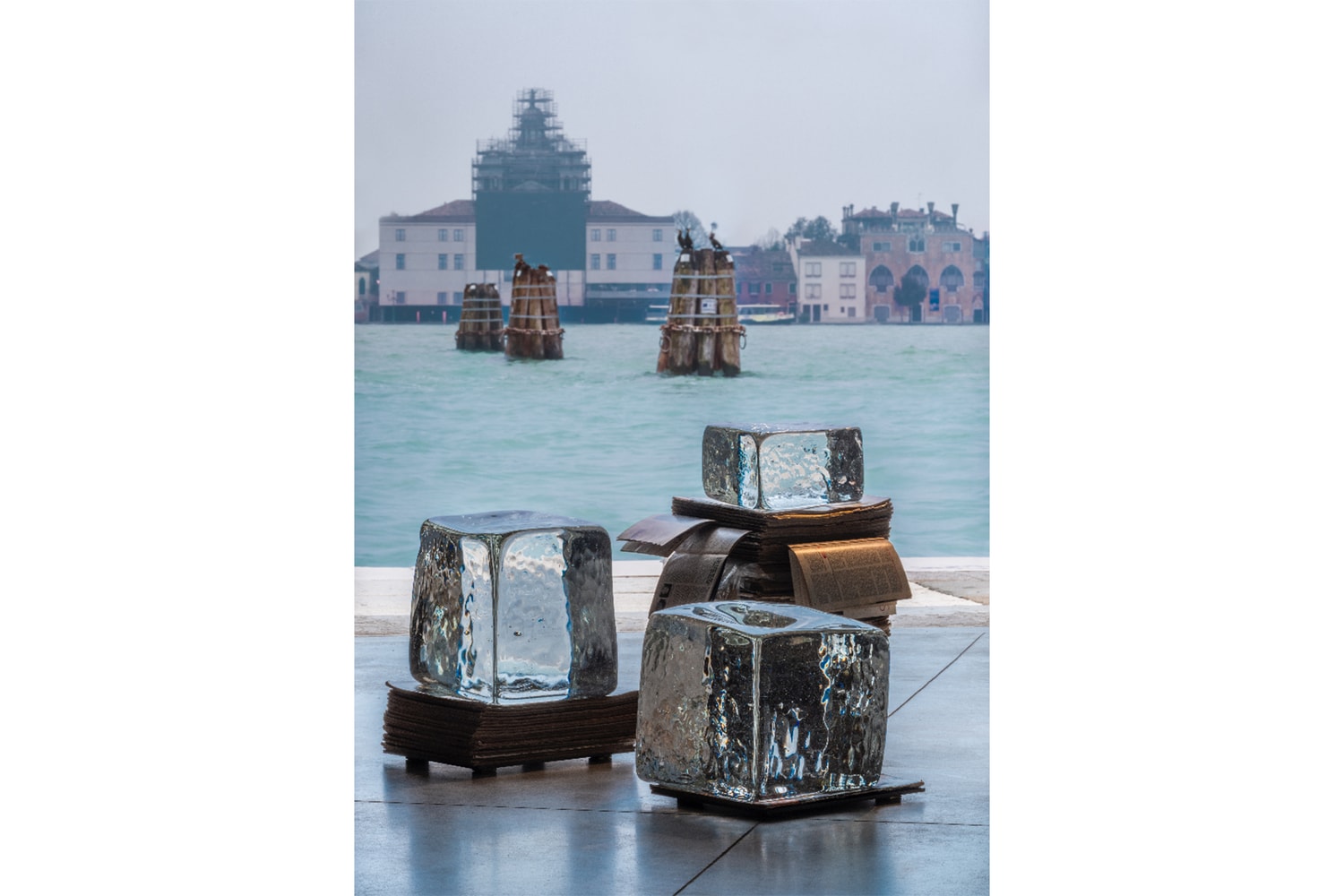 Lorna Simpson 'Third Person' Venice Exhibition Art Artworks Source Notes Punta della Dogana