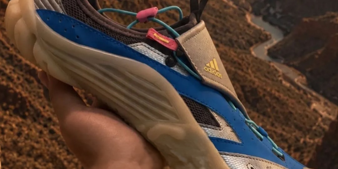 First Look at the Pharrell Williams x adidas Water Moc "Lucid Ray Blue"