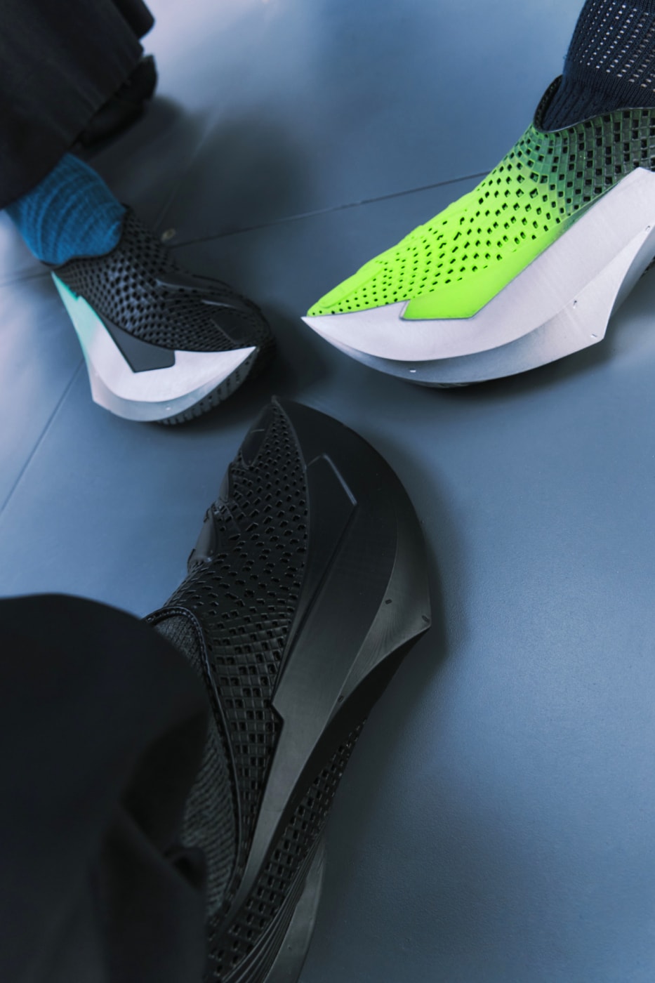 ACRONYM aliveform 3d printed shoe the Blade Release Info