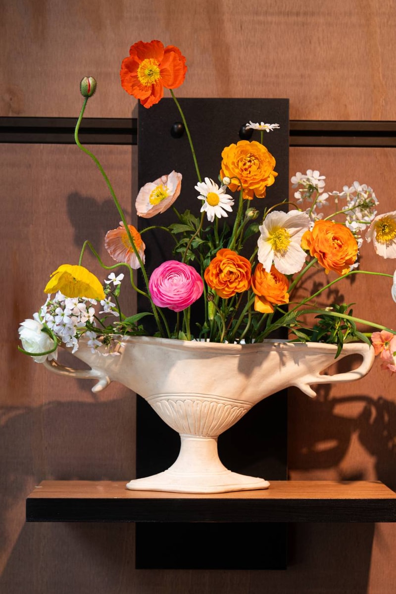 JW Anderson Burnt Fen Flowers RHS Chelsea Flower Show Pimlico London Store 