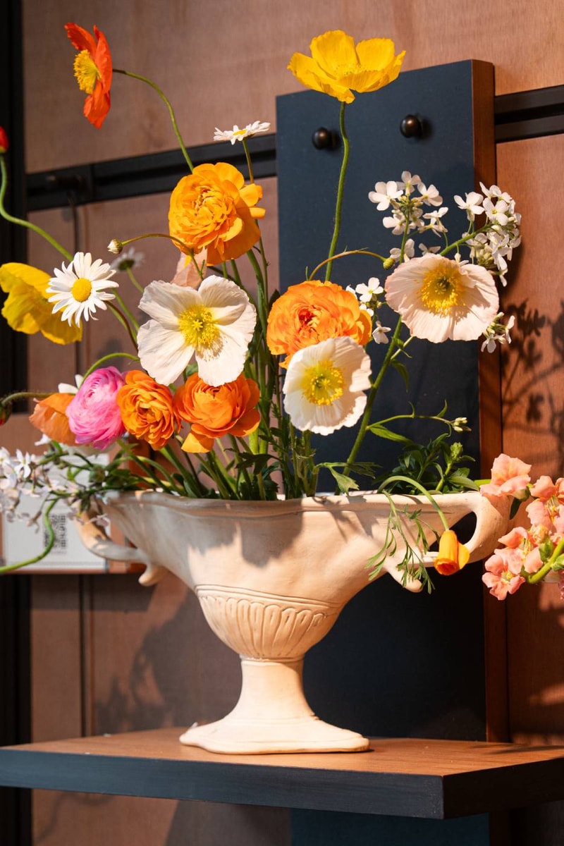 JW Anderson Burnt Fen Flowers RHS Chelsea Flower Show Pimlico London Store 