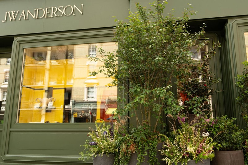 JW Anderson Burnt Fen Flowers RHS Chelsea Flower Show Pimlico London Store 
