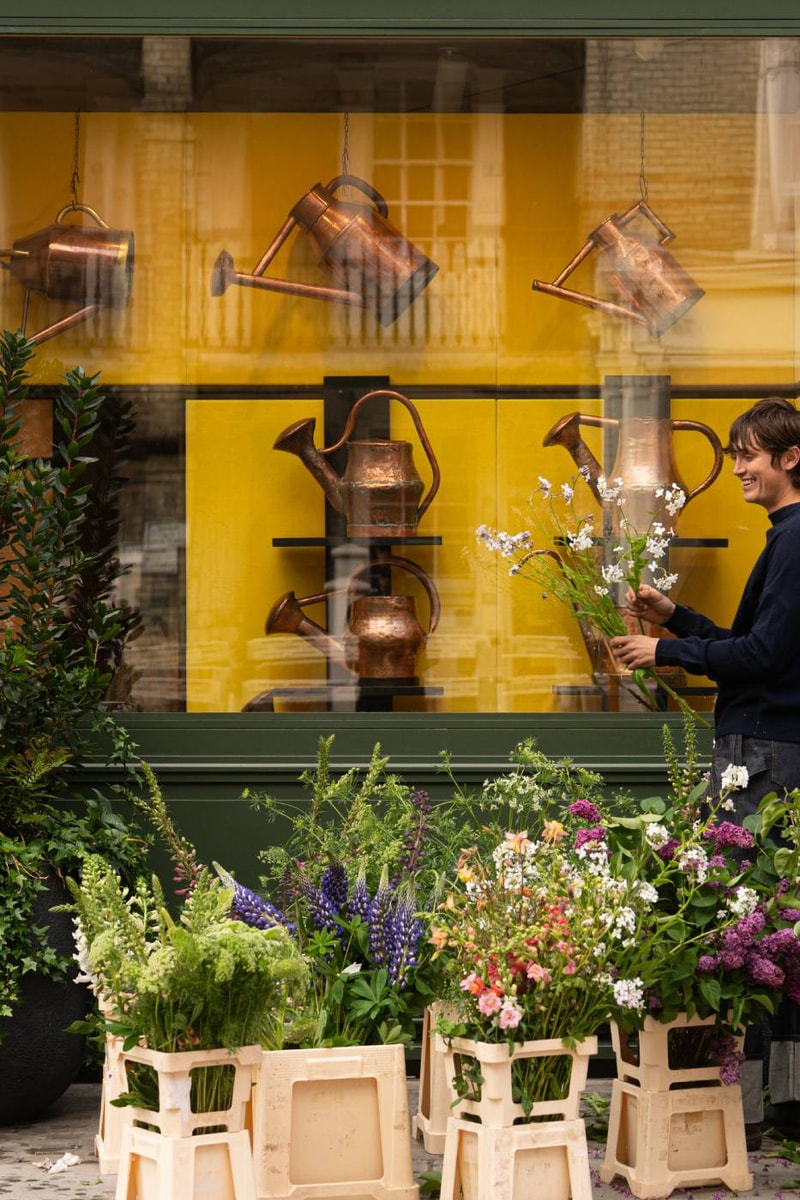 JW Anderson Burnt Fen Flowers RHS Chelsea Flower Show Pimlico London Store 