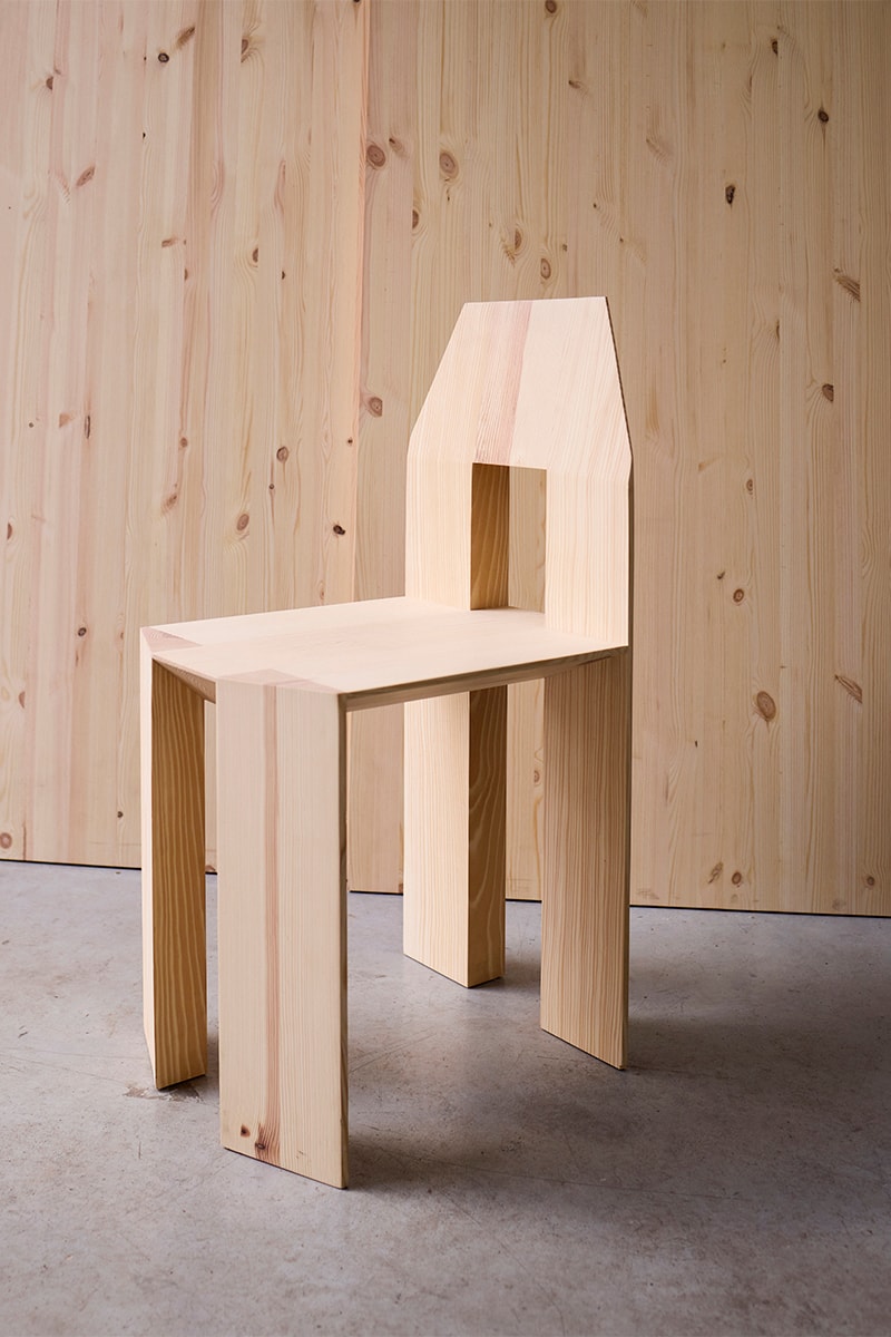 Max Lamb Makes Material Go Further With The "Min Chair" 