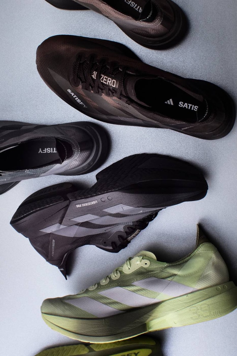 SATISFY adidas Adizero Adios Pro 4KH8439 Core Black KH8441 Tent Green KH8442 Brown Release Info