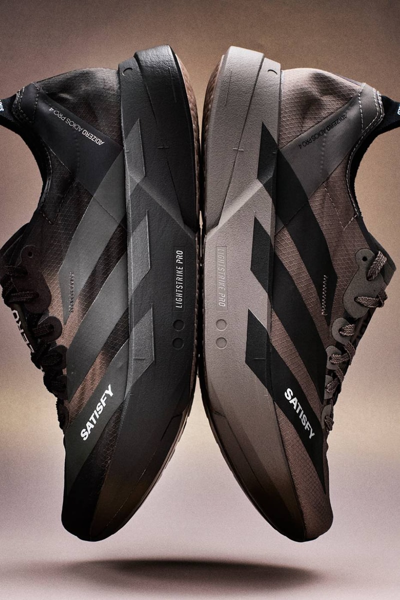 SATISFY adidas Adizero Adios Pro 4KH8439 Core Black KH8441 Tent Green KH8442 Brown Release Info