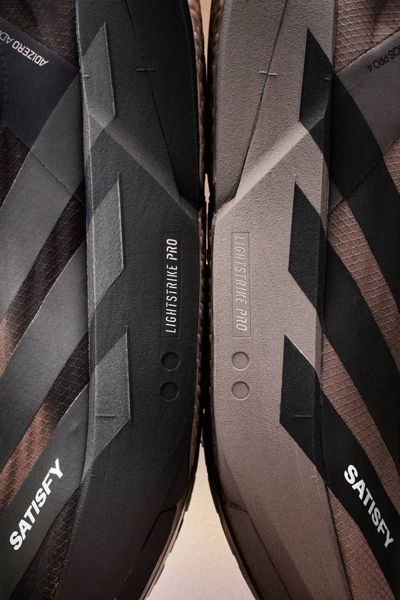 SATISFY adidas Adizero Adios Pro 4KH8439 Core Black KH8441 Tent Green KH8442 Brown Release Info
