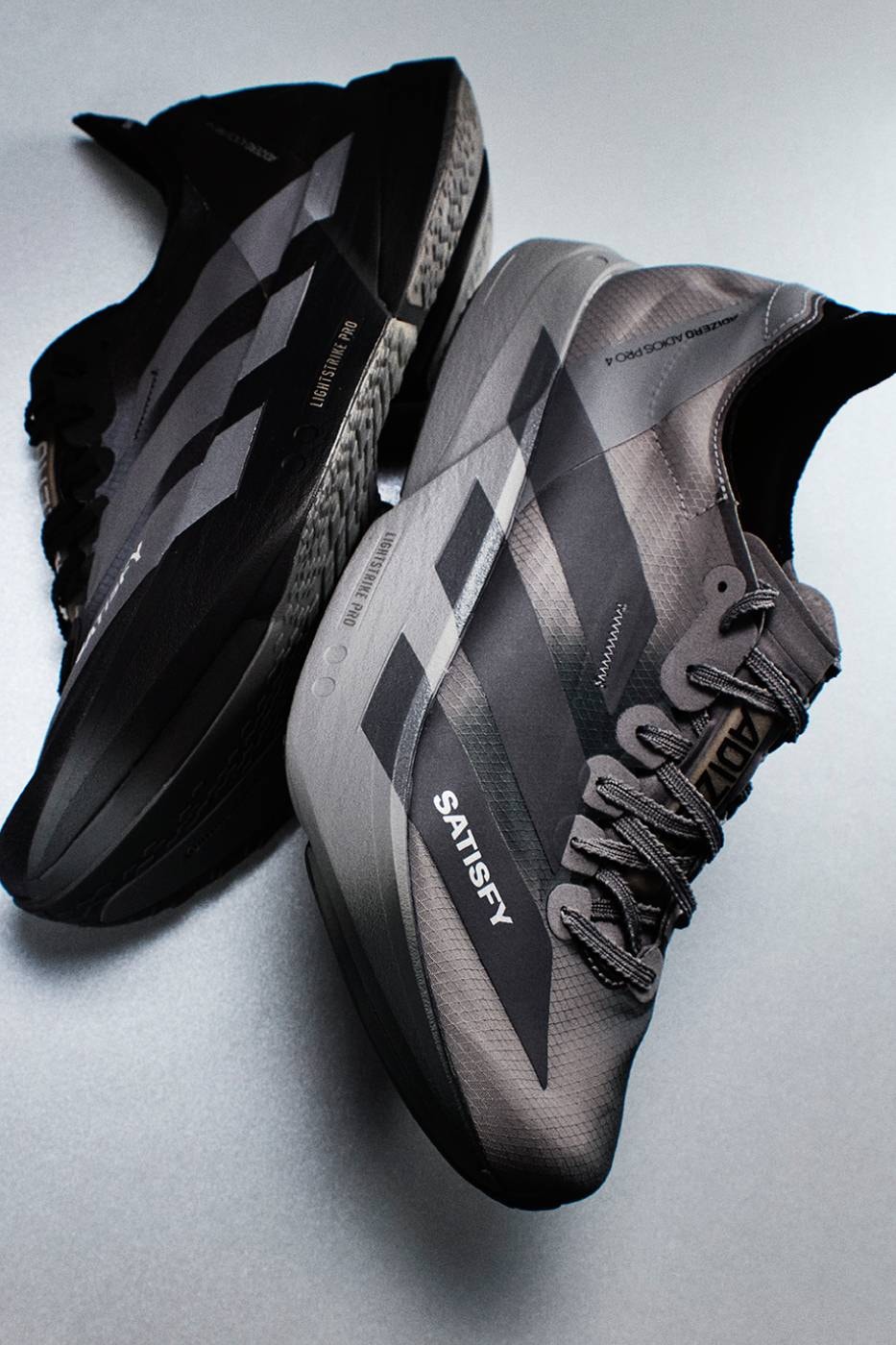 SATISFY adidas Adizero Adios Pro 4KH8439 Core Black KH8441 Tent Green KH8442 Brown Release Info