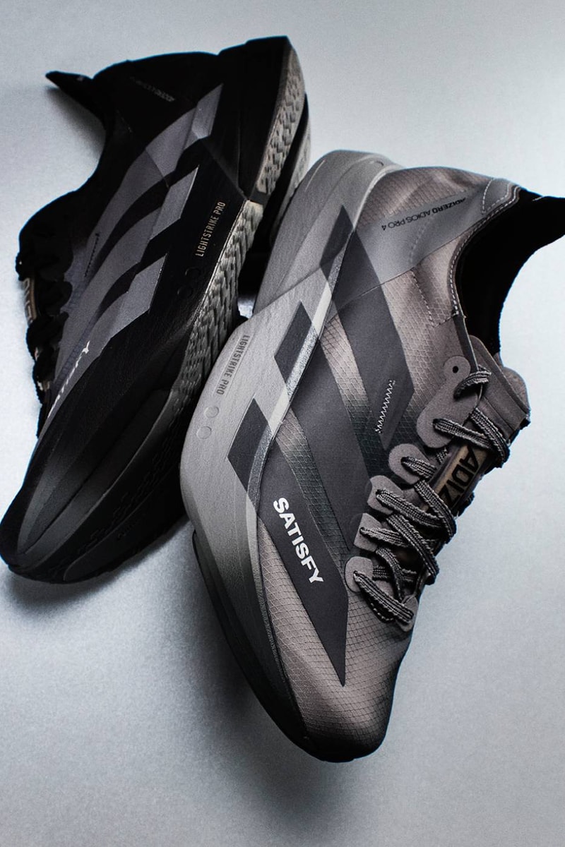 SATISFY adidas Adizero Adios Pro 4KH8439 Core Black KH8441 Tent Green KH8442 Brown Release Info