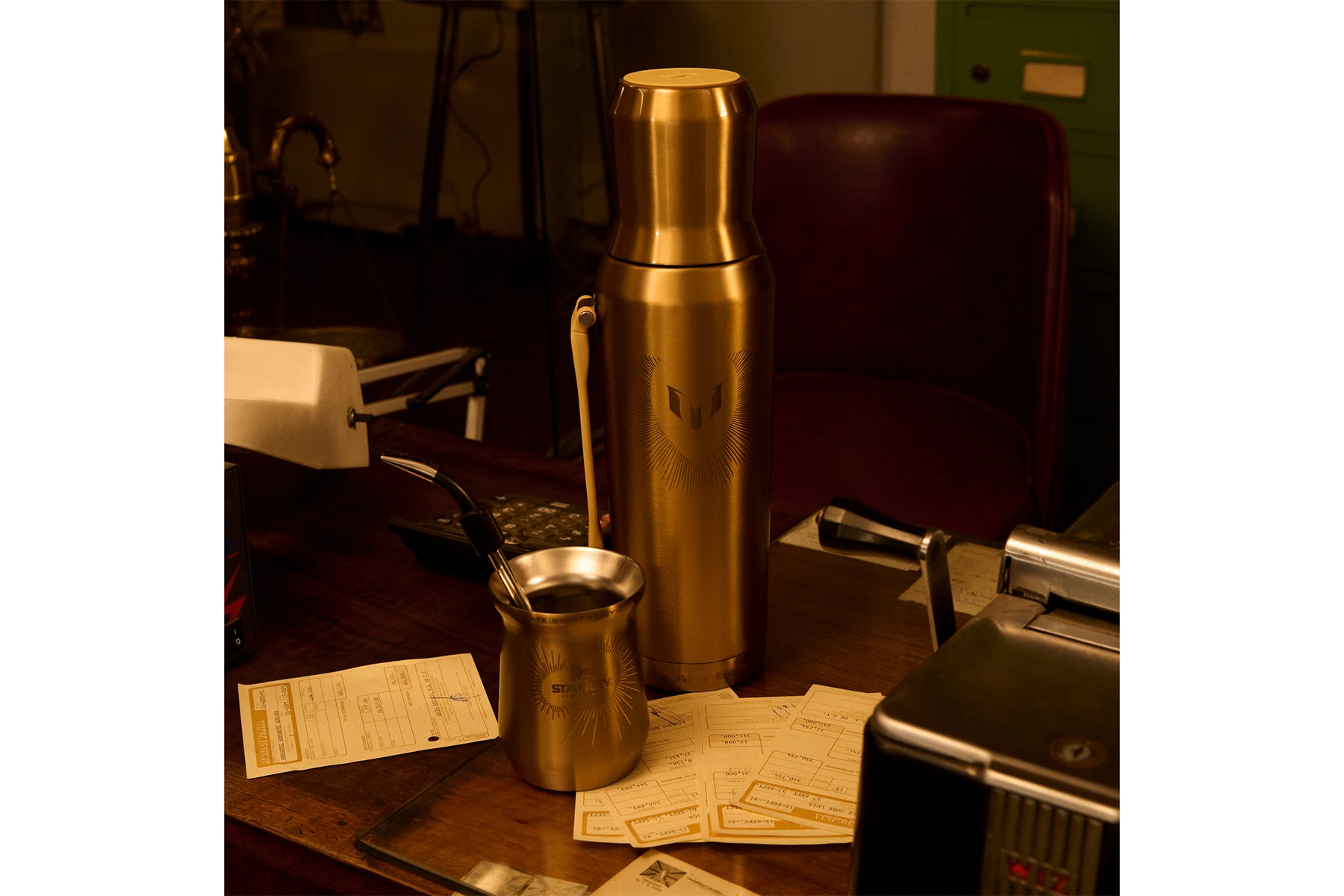 Lionel Messi x Stanley 1913 Gold Messi Legacy Collection Info 