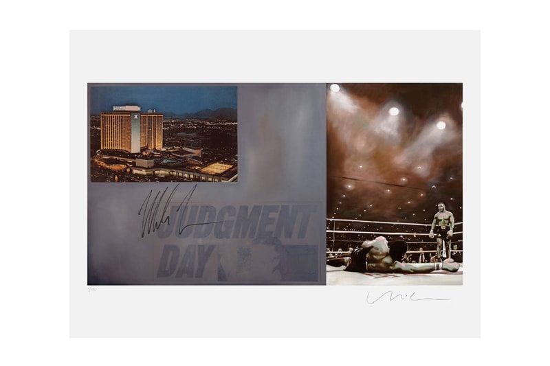 Matt McCormick Mike Tyson Past The Line Judgment Day Print Collection announcement info