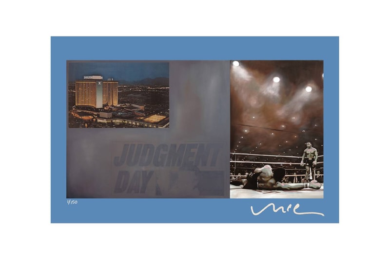 Matt McCormick Mike Tyson Past The Line Judgment Day Print Collection announcement info