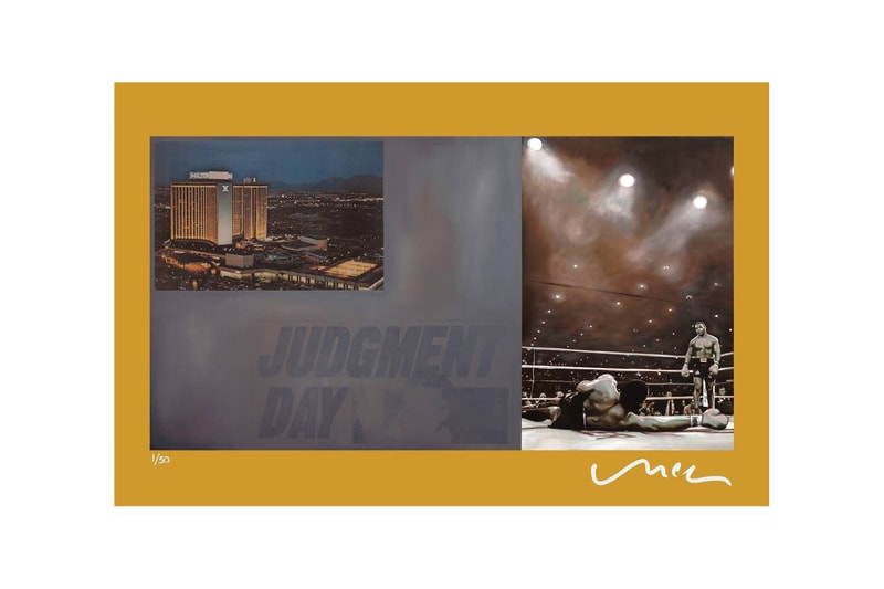 Matt McCormick Mike Tyson Past The Line Judgment Day Print Collection announcement info