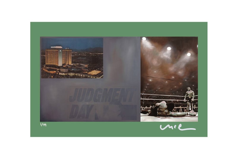 Matt McCormick Mike Tyson Past The Line Judgment Day Print Collection announcement info