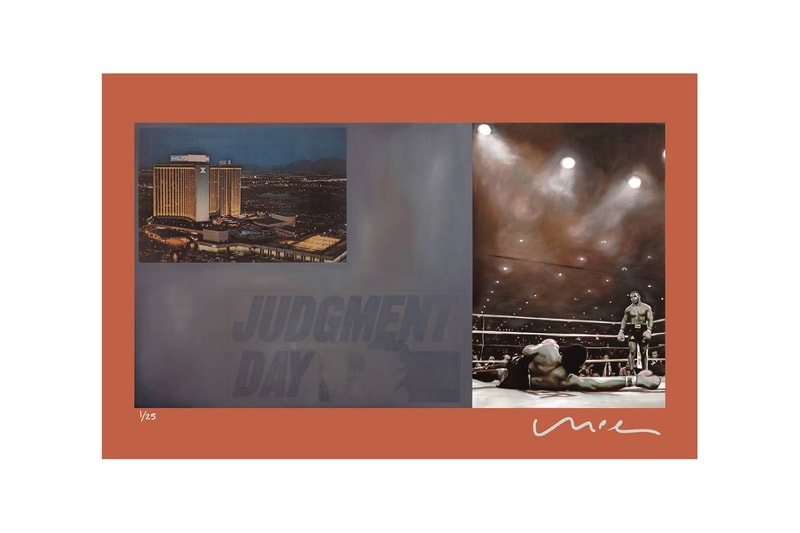 Matt McCormick Mike Tyson Past The Line Judgment Day Print Collection announcement info