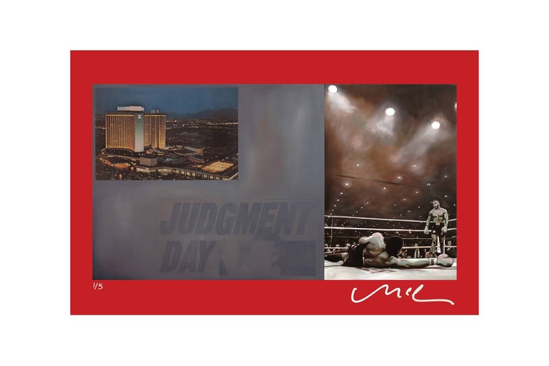 Matt McCormick Mike Tyson Past The Line Judgment Day Print Collection announcement info