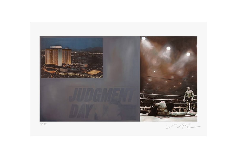 Matt McCormick Mike Tyson Past The Line Judgment Day Print Collection announcement info