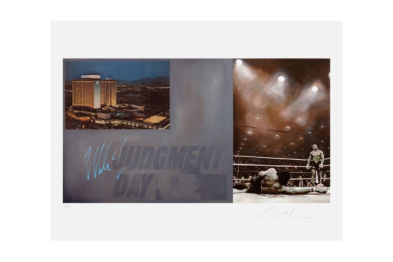 Matt McCormick Mike Tyson Past The Line Judgment Day Print Collection announcement info