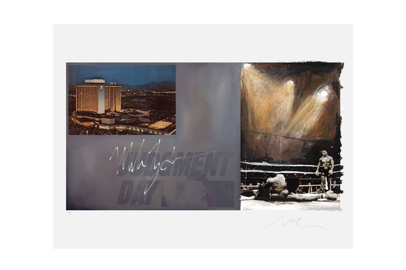 Matt McCormick Mike Tyson Past The Line Judgment Day Print Collection announcement info