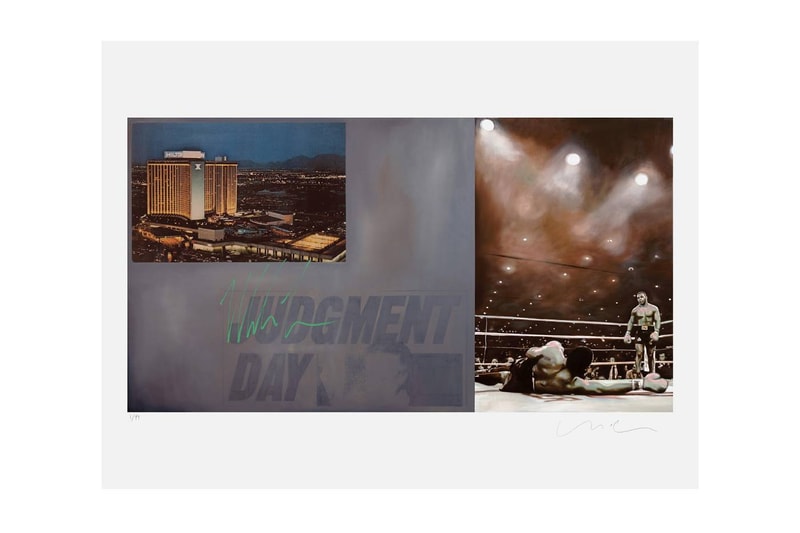 Matt McCormick Mike Tyson Past The Line Judgment Day Print Collection announcement info