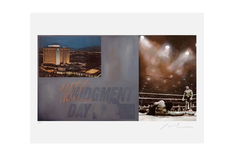 Matt McCormick Mike Tyson Past The Line Judgment Day Print Collection announcement info