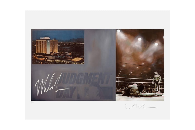 Matt McCormick Mike Tyson Past The Line Judgment Day Print Collection announcement info