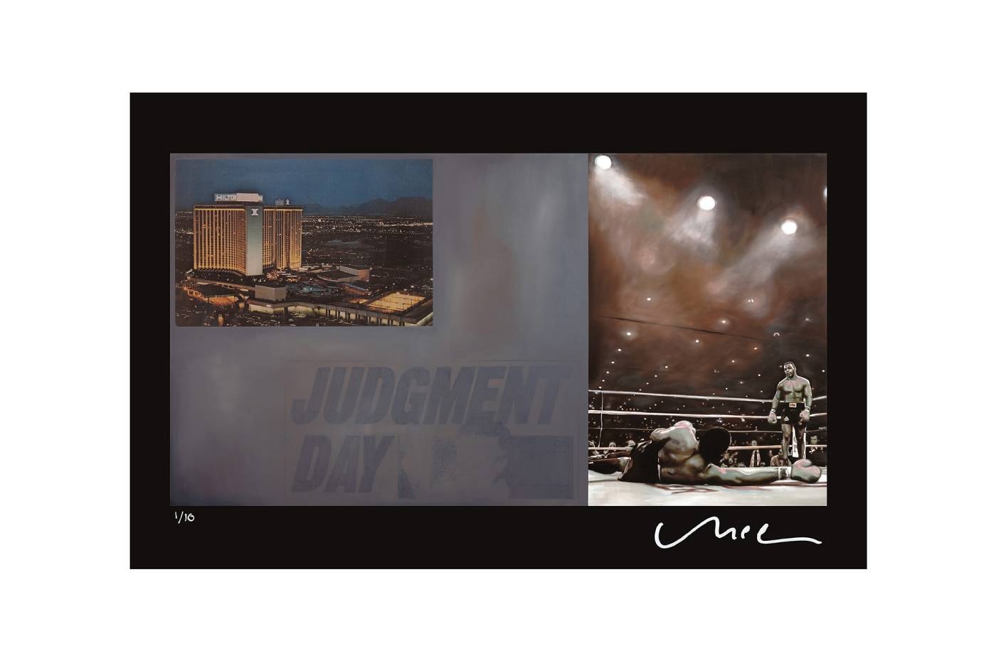 Matt McCormick Mike Tyson Past The Line Judgment Day Print Collection announcement info