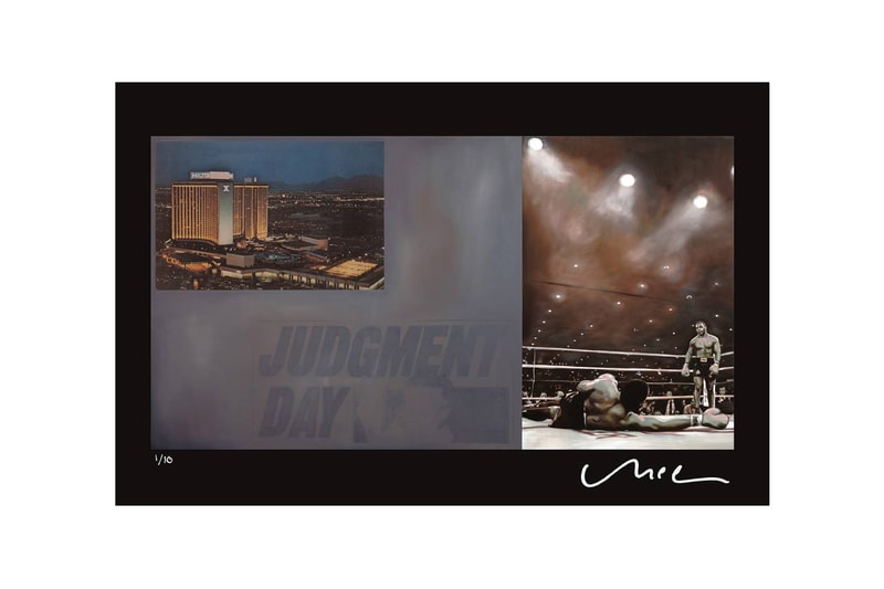 Matt McCormick Mike Tyson Past The Line Judgment Day Print Collection announcement info