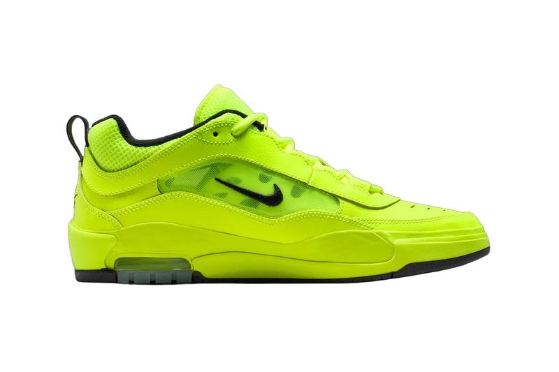 Nike SB Air Max Ishod “Tennis Ball” Volt/Volt/Black/Black  IB6212-701 Release Info